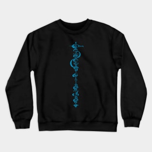 Vulcan Salute "dif-tor heh smusma" Crewneck Sweatshirt